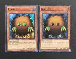 2023 YUGIOH 25TH MRD SUPER RARE KURIBOH X2 NM SET - Image 1