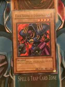 Cyber Soldier of Darkworld NM TP1-028 Tournament Pack 1 Unlimited Near Mint - Image 1