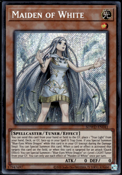 Yu-Gi-Oh! TCG | Maiden Of White | Yugioh SDWD-EN041 - Image 1