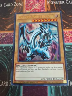Yugioh Blue-Eyes White Dragon KACB-EN001 Ultra Rare Limited Near Mint a1/ - Image 1