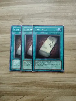 Yu-Gi-Oh! - Last Will - 3X - Full Playset - Image 1