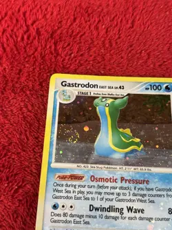 Gastrodon East Sea 8/132 Secret Wonders Holo- Pokemon Card Has Holo Bleed Played - Image 2