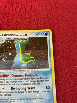 Gastrodon East Sea 8/132 Secret Wonders Holo- Pokemon Card Has Holo Bleed Played - Image 3