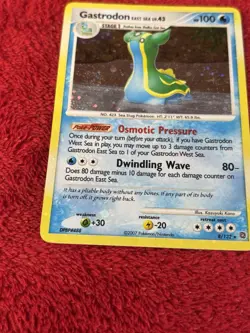 Gastrodon East Sea 8/132 Secret Wonders Holo- Pokemon Card Has Holo Bleed Played - Image 4