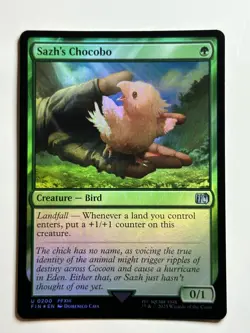 Sazh's Chocobo FINAL FANTASY 200 Foil MTG Card LP-NM - Image 1