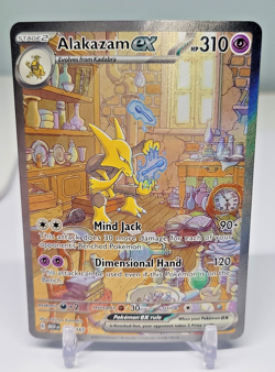 Alakazam EX - SV: Scarlet & Violet 151 Holo Pokemon TCG Card #201/165 NM - Image 1