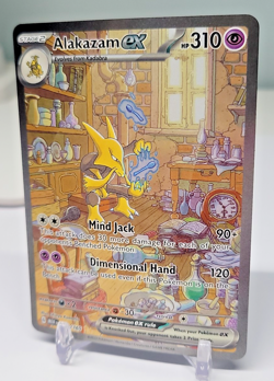 Alakazam EX - SV: Scarlet & Violet 151 Holo Pokemon TCG Card #201/165 NM - Image 3