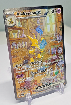 Alakazam EX - SV: Scarlet & Violet 151 Holo Pokemon TCG Card #201/165 NM - Image 4