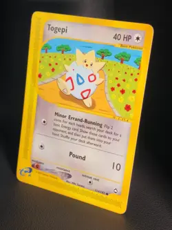 Pokemon Card - Togepi Aquapolis 114/147 Non Holo LP 2002 WOTC - Image 2