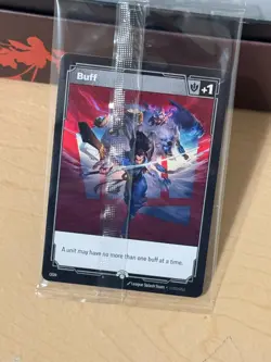 Riftbound Buff Fist Bump Promo Card, Sealed, Riot **Limited Exclusive** - Image 2