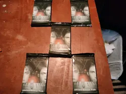 1996 X-Files Collectible Card Game 5 Booster Packs Brand New Sealed 75 CARDS! #5 - Image 1
