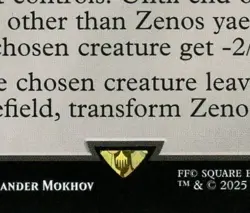 ERROR CARD Zenos yae Galvus / Shinryu, Transcendent Rival 0127 Final Fantasy MTG - Image 3