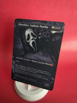 Mtg Magic Scream Horror Ghost face Borderless Playtest Card Commander EDH NM - Image 1