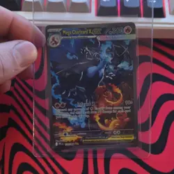Pokemon Mega Charizard X EX Full Art Foil Card 125/090 - Pokemon TCG - Image 1