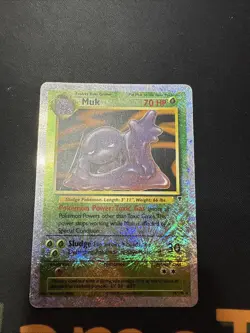 Pokemon Card TCG - Muk Legendary Collection Reverse Firework Holo 2002 16/110 LP - Image 1