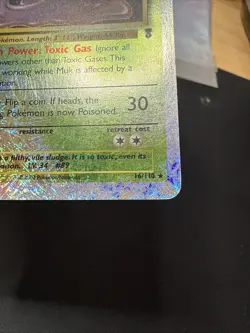 Pokemon Card TCG - Muk Legendary Collection Reverse Firework Holo 2002 16/110 LP - Image 3