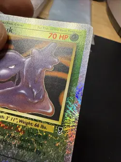 Pokemon Card TCG - Muk Legendary Collection Reverse Firework Holo 2002 16/110 LP - Image 4