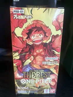 Sealed Japanese PRB-01 One Piece Card "THE BEST" Premium Booster Box [US SELLER] - Image 1