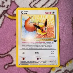 Eevee_Stamp Rally 2000 Achievement Commemoration US Version Pokemon Promo Card - Image 1