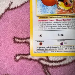 Eevee_Stamp Rally 2000 Achievement Commemoration US Version Pokemon Promo Card - Image 5