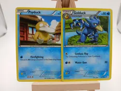 Psyduck 33/149 Golduck 34/149 - Boundaries Crossed - Regular LP Pokemon Cards - Image 1