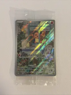 Pokemon TCG Charmander Obsidian Flames #044 SVP en Black Star Promo Card, SEALED - Image 1