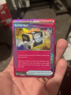 Pokemon TCG Twilight Masquerade Ace Spec Rare Holo Card #163/167 Secret Box - Image 1