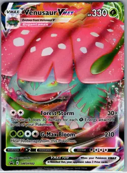 Venusaur VMAX SWSH102 SWSH: Sword & Shield Promo Cards - Pokemon Card - NM - Image 1