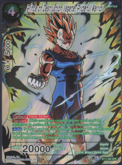 Dragon Ball Super Card Game | Prince of Destruction Vegeta, Pride | BT11-066 SPR - Image 1