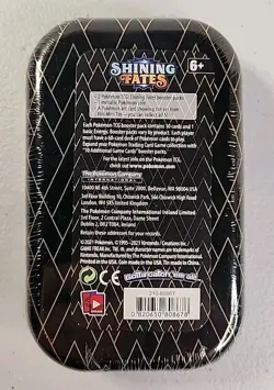Zarude Shining Fates Mini Tin Pokemon TCG Factory Sealed Cards Brand New 820650808678 - Image 2