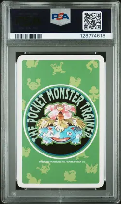 Pokemon Green Clefairy 9 of Hearts Playing Poker Card 1996 PSA 10 GEM MINT - Image 2