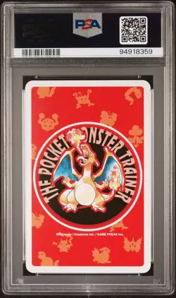 1996 POKEMON RED PLAYING CARDS 144 ARTICUNO 10 OF HEARTS PSA 10 GEM MINT POKER - Image 2