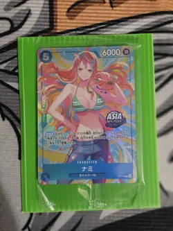 One Piece Card Nami P-112 Promo Mini Tin Pack Set Vol.2 Asia Japanese TCG Sealed - Image 1