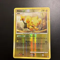 Pokemon TCG Shinx Shiny SH12 Arceus Reverse Holo Card HP/DMG - Image 1