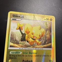 Pokemon TCG Shinx Shiny SH12 Arceus Reverse Holo Card HP/DMG - Image 2
