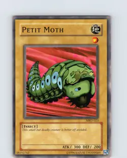 Yu-Gi-Oh TCG Petit Moth MRD-023 Unlimited Regular Common Card NM - Image 1