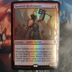 Rundvelt Hordemaster Foil rare 142 Dominaria United NM/M - Image 1