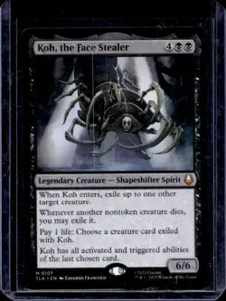 2025 Magic The Gathering Avatar the Last Airbender Koh the Face Stealer #0107 - Image 1