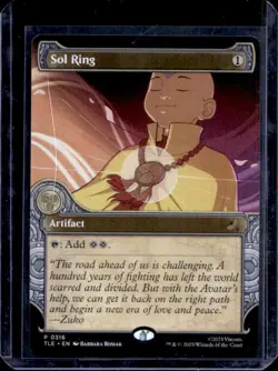 2025 Magic MTG Avatar the Last Airbender Sol Ring Showcase Promo #0316 - Image 1