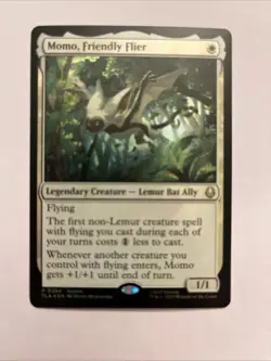 Momo, Friendly Flier FOIL #0394 (Promo) MTG Avatar: The Last Airbender Magic - Image 1