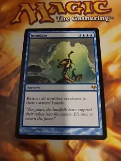 Inundate - Eventide - MTG - Magic the Gathering - NM - Image 1