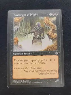 Harbinger of Night MTG Magic Mirage Rare - Image 1