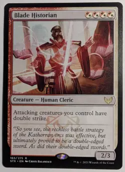 Blade Historian x1 Strixhaven: School of Mages Magic The Gathering MTG LP/NM - Image 1