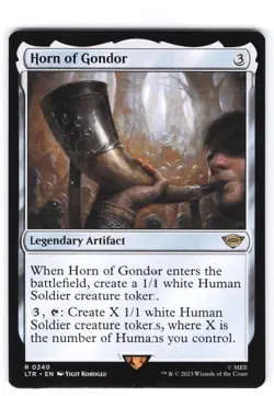 The Lord of the Rings: Tales of Middle-earth #240 Horn of Gondor MTG - Image 1