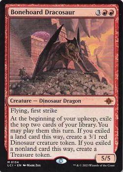 Bonehoard Dracosaur Lost Caverns of Ixalan Regular - Image 1