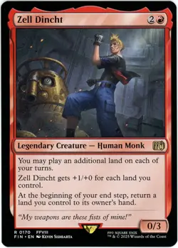 Zell Dincht - 0170 - Final Fantasy - MTG - NM/M - Image 1