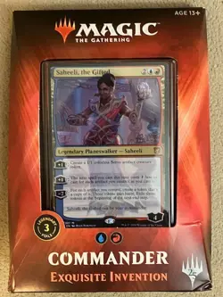 Magic the Gathering - Commander 2018 Deck: Exquisite Invention - Factory Sealed - Image 1