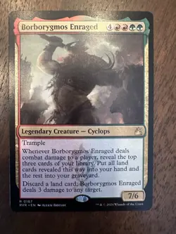 Borborygmos Enraged: MTG / Ravnica Remastered #0162 / NM - Image 1