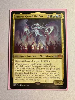 MTG Atraxa, Grand Unifier Phyrexia: All Will Be One Regular NM - Image 1