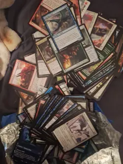 unsorted unsearched MtG Magic the Gathering bulk/draft chaff 1 - Image 2